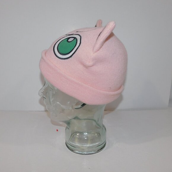 Pokemon Jigglypuff Adult Unisex OS Pink Beanie Toque Winter Hat Bioworld 2016 - Picture 4 of 9